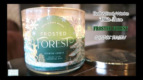 Unwind and Relax in the Radiance of a Frosted Forest Candle